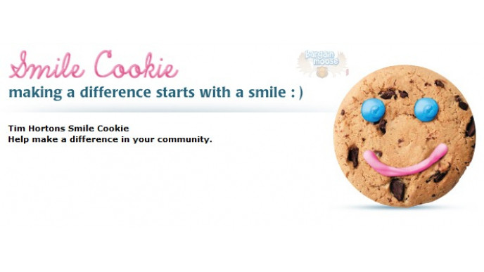 Tim Hortons Canada: $1 Cookies & All Proceeds go to Charity