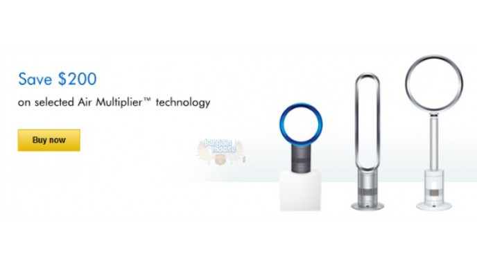 Dyson Canada: $200 Off Select Dyson Air Multiplier Fans