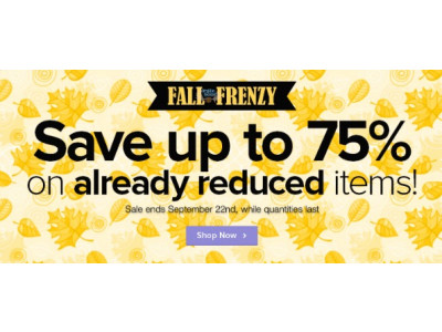 Well.ca Fall Frenzy: Save Up To 75% Off Already Reduced Items
