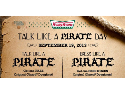 Free Krispy Kreme Doughnut or Dozen of Doughnuts on Sept 19th