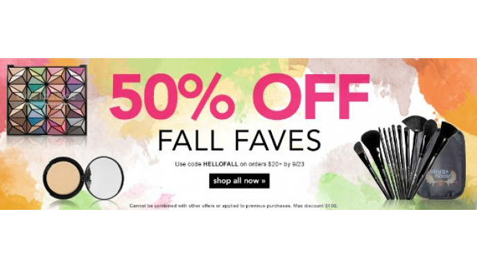 E.L.F. Promo Code: 50% Off Fall Favourites