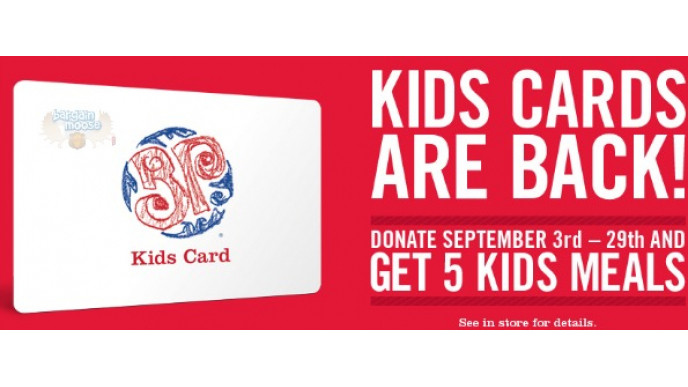 Boston Pizza Canada: 5 Free Kids Meals With $5 Donation