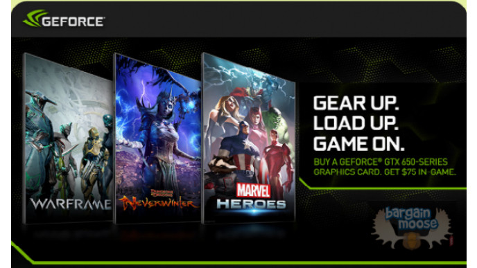 MemoryExpress Canada: Get $75 Of In-Game Goodies With GTX 650 Series Video Card