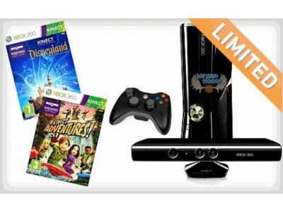 WagJag Canada: Xbox 360 With Kinect & 2 Games Only $199 