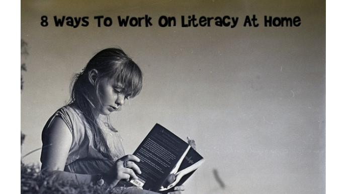 8 Ways To Work On Literacy At Home & Not Spend Money