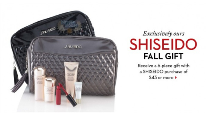 The Bay Canada: Free Gift With $43+ Shiseido Purchase