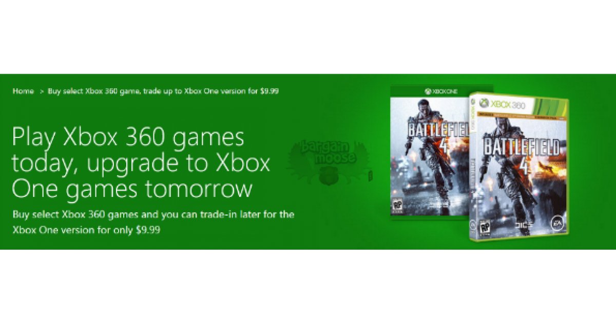 Microsoft Canada Buy an Xbox 360 Game Now, Trade it in to Get the Xbox
