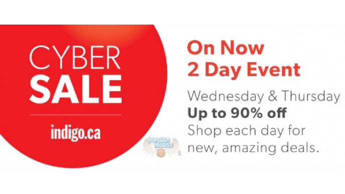 Chapters Canada: Fall Cyber Sale Up To 90% Off