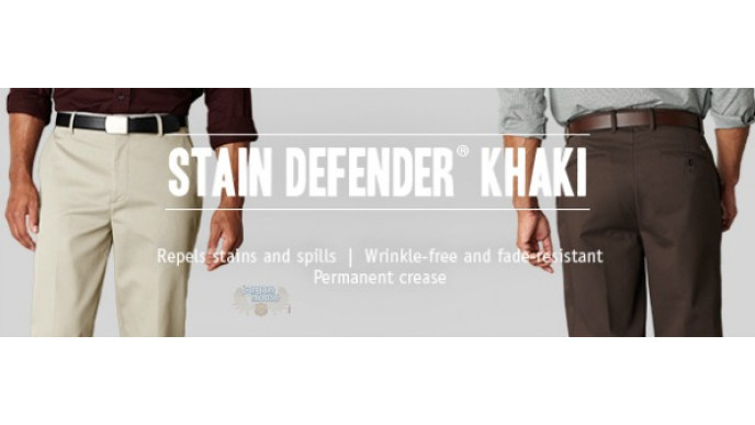 The Bay Canada: $39.99 Dockers Stain Defender Pants (Reg. $65)