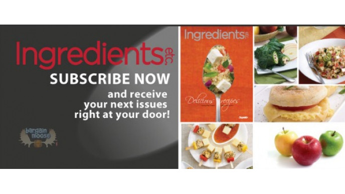 Canadian Freebie: Free Subscription To Ingredients Etc. Magazine