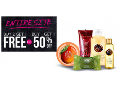 The Body Shop Canada: B2G1 Free, B1G1 50% Off