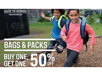 Sport Chek Canada: Buy 1 Get 1 50% Off Back Packs