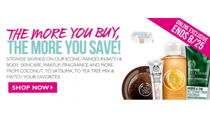 The Body Shop Canada: Buy More Save More Up To 50%