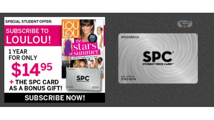 LouLou Magazine Canada: 1 Year Subscription + Free SPC For $14.95