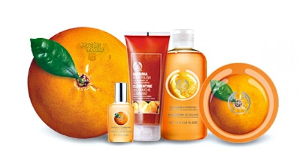 The Body Shop Canada Save 50 On Satsuma Scented Products