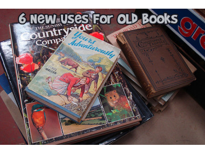 6 New Uses For Old Books