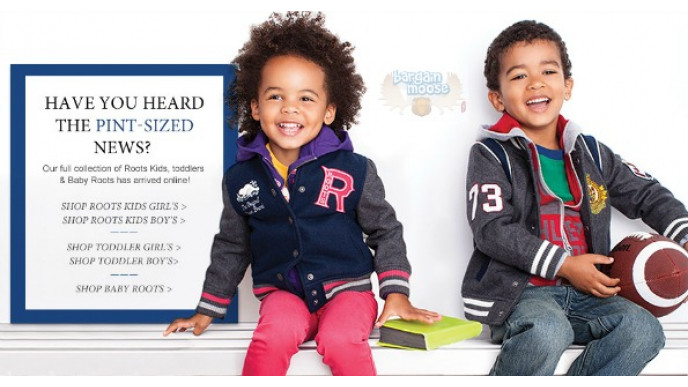 Roots Canada: 40% Off All Sweats & Roots Kids (1 Day Only)