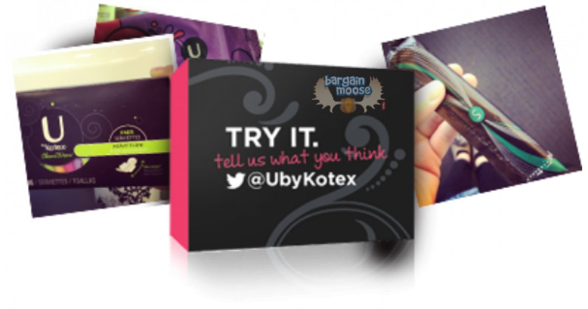 Canadian Freebie U By Kotex Samples