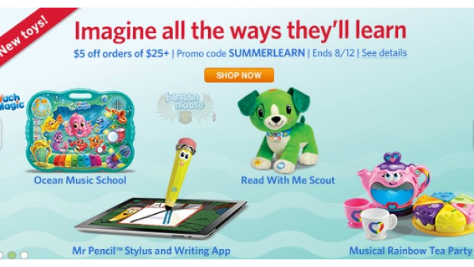 Leapfrog Canada Promo Code: Save $5 On $25+