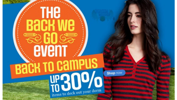 Sears Canada: Back To School Deals Up To 30% Off