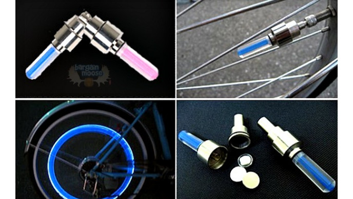 Wagjag Canada: $12 For 4 LED Bike Lights & Free Shipping