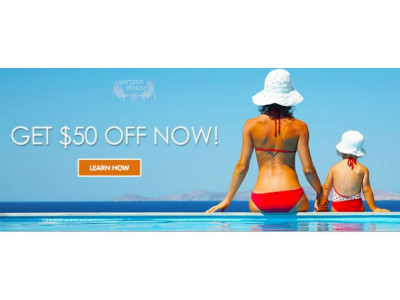 Family Getaway Promo Code: $50 Off Your First Booking of $350+