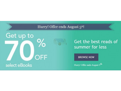 Kobobooks Canada: Up to 70% Off Select eBooks
