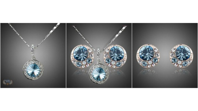 Shop.ca: 67% Off Swarovski Elements Jewellery Set - Now $45