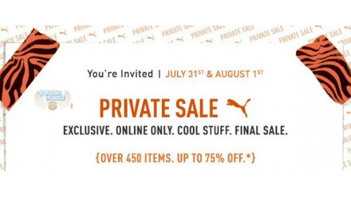 puma canada private sale