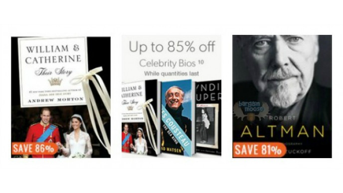 Chapters Canada: Celebrity Bios Up to 86% Off