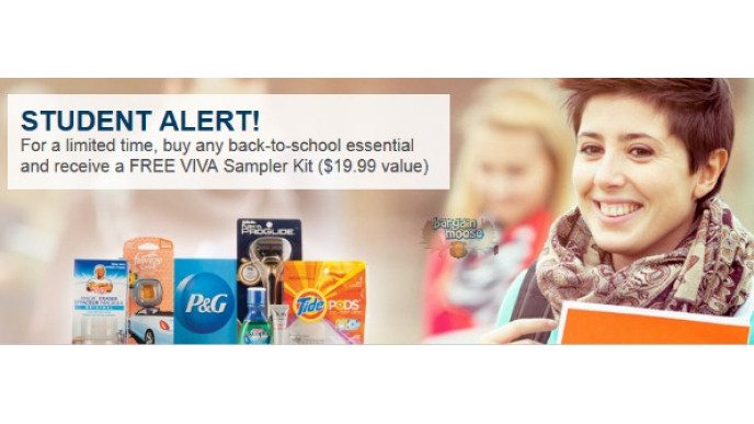 Best Buy Canada: Free VIVA Sampler Kit With Purchase Of Back-to-School Essential
