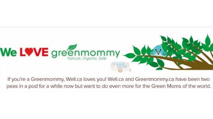 Well.ca Promo Code: Save $10 on $25 of Greenmommy Products