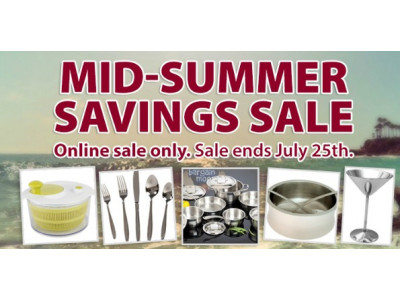 Paderno Canada: Mid-Summer Savings Sale