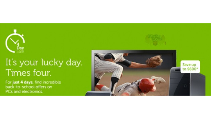 Dell Canada: 4 Day Sale On Laptops, Desktops & Electronics