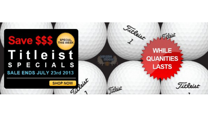 Knetgolf Canada: Up To 85% Off Sale On Titleist Golf Balls