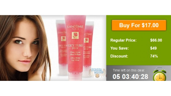WagJag Canada: $17 For 3 Lancome Juicy Tubes (Save 74%)