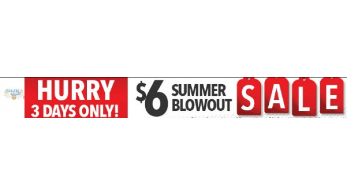 Lids Canada: $6 Summer Blowout Sale