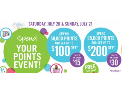 Shoppers Drug Mart Canada: Bonus Redemption Weekend