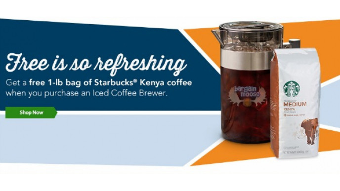 StarbucksStore.ca: Free Bag Of Kenya Coffee With Brewer Set Purchase ($16.95 Value)