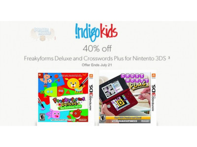 Chapters Canada: 40% Off Games For Nintendo 3DS