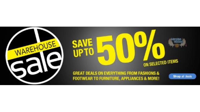 Sears Canada: Warehouse Sale Up To 55% Off