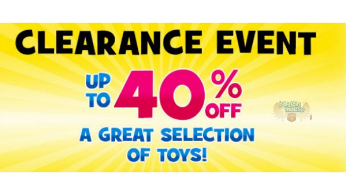 Toys R Us Canada: Clearance Event Up To 40% Off