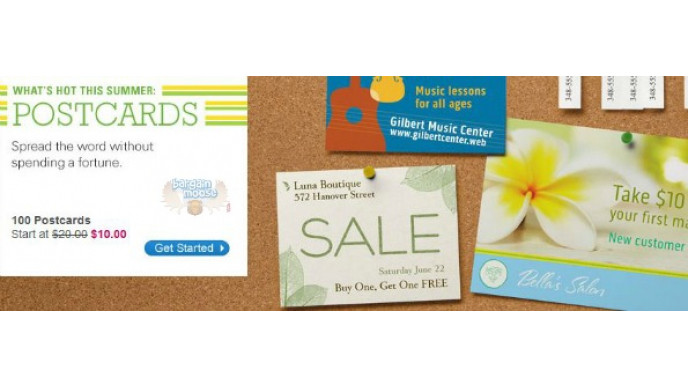 Vistaprint Canada: 100 Postcards For $10 (Save $10)