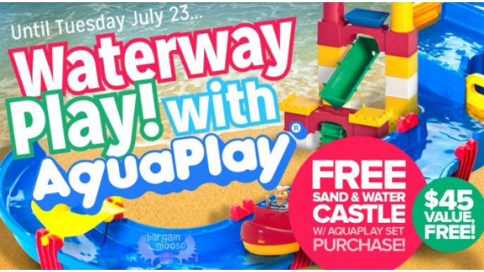 Mastermind Toys Canada: Free Sand & Water Castle With Aquaplay Set