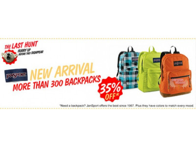 The Last Hunt Canada: 35% Off JanSport Backpacks
