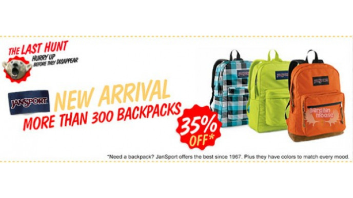 The Last Hunt Canada: 35% Off JanSport Backpacks