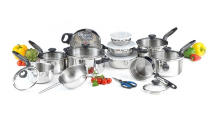 Sears Canada: Lagostina Cucina 18-Piece Cookware Set $400 Off