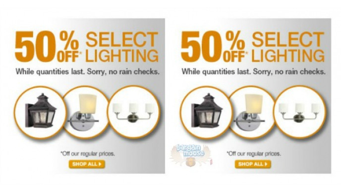 Home Depot Canada: Lighting Clearance Sale Up To 61% Off