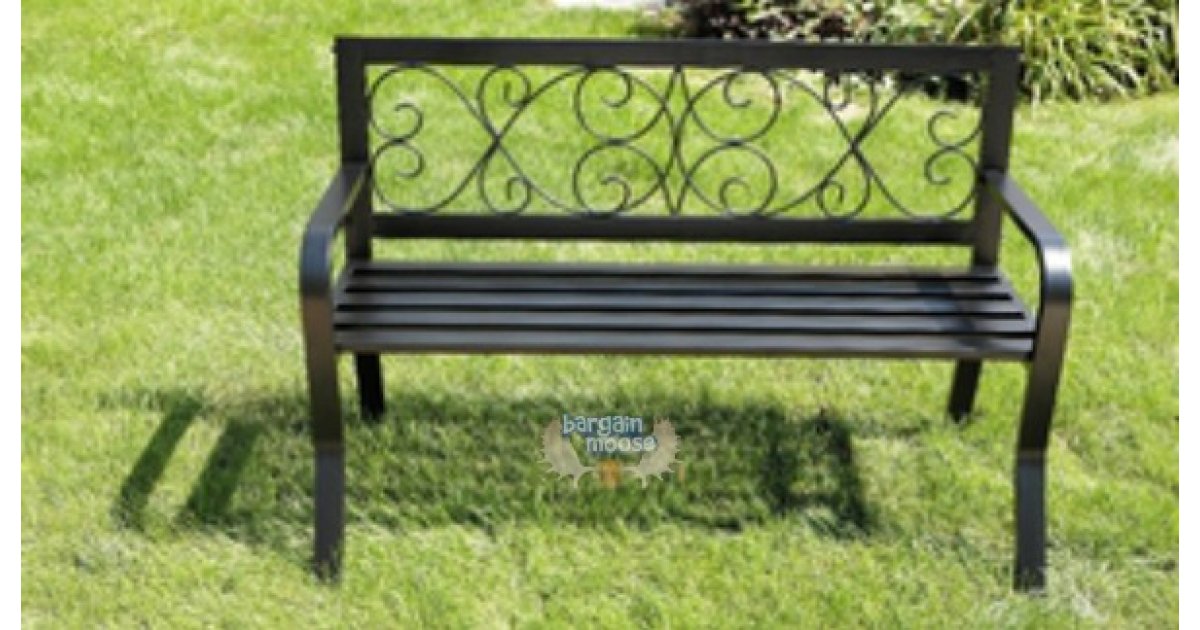 Walmart Canada Steel Park Bench Only 50