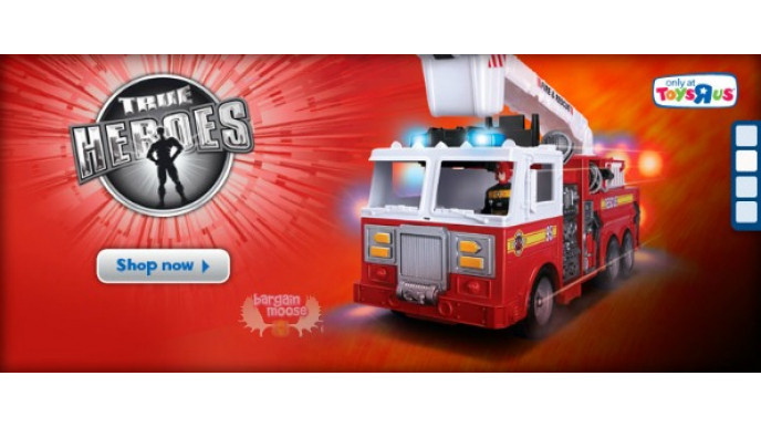 Toys R Us Canada: True Heroes 25% Off
